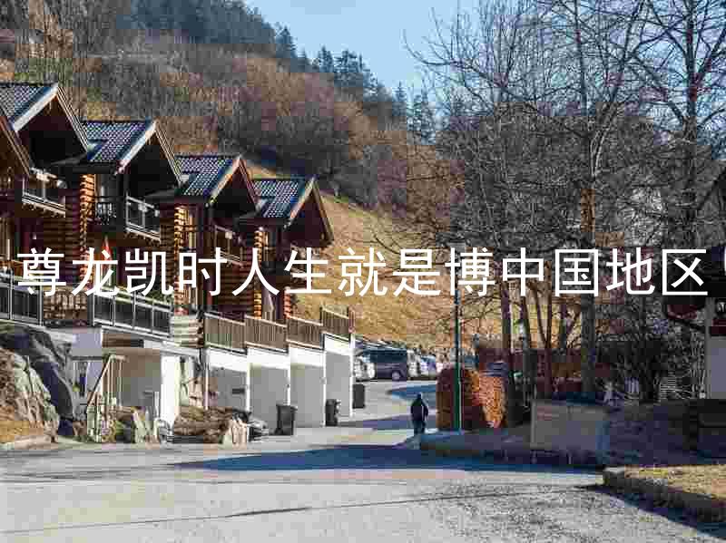 尊龙凯时人生就是博中国地区